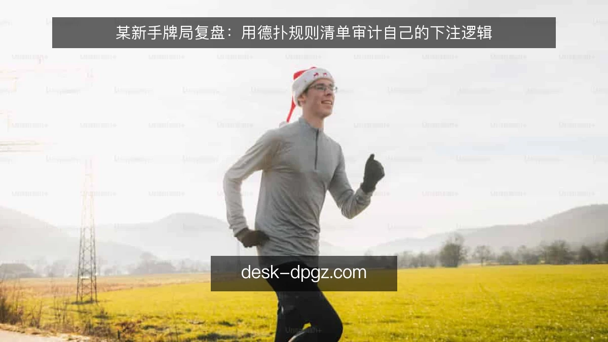 某新手牌局复盘:用德扑规则清单审计自己的下注逻辑